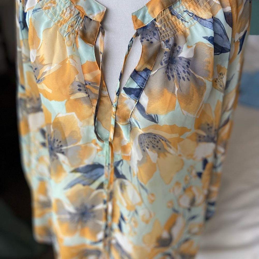 Sheer top, perfect condition!